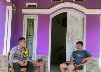 BHABINKAMTIBMAS POLRES BENGKULU TENGAH SAMBANG DESA BINAAN, PERERAT SILATURAHMI DAN CIPTAKAN KAMTIBMAS KONDUSIF
