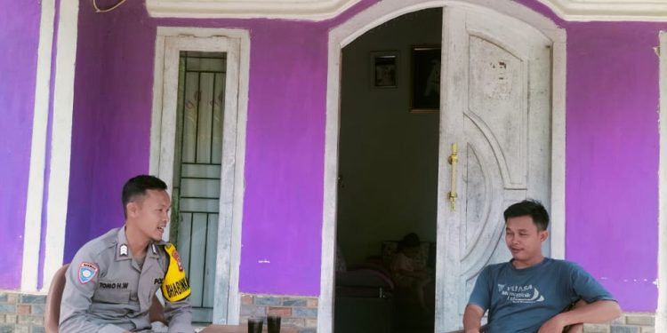 BHABINKAMTIBMAS POLRES BENGKULU TENGAH SAMBANG DESA BINAAN, PERERAT SILATURAHMI DAN CIPTAKAN KAMTIBMAS KONDUSIF