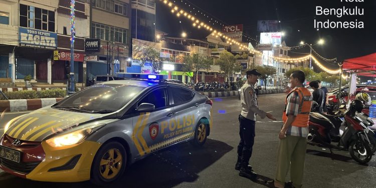 Polresta Bengkulu Tingkatkan Patroli Malam, Polsek Ratu Samban Antisipasi Gangguan Kamtibmas