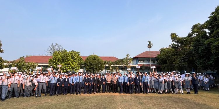 Polresta Bengkulu Perkuat Edukasi Kamtibmas melalui Upacara Bendera di SMA Sint Carolus