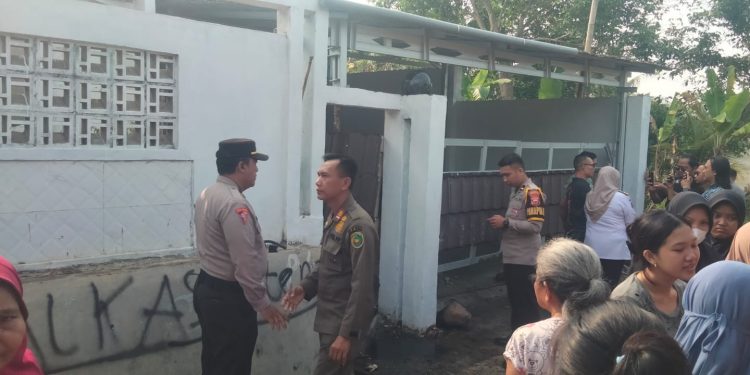 Polresta Bengkulu Datangi TKP Kebakaran Rumah di Sumur Dewa