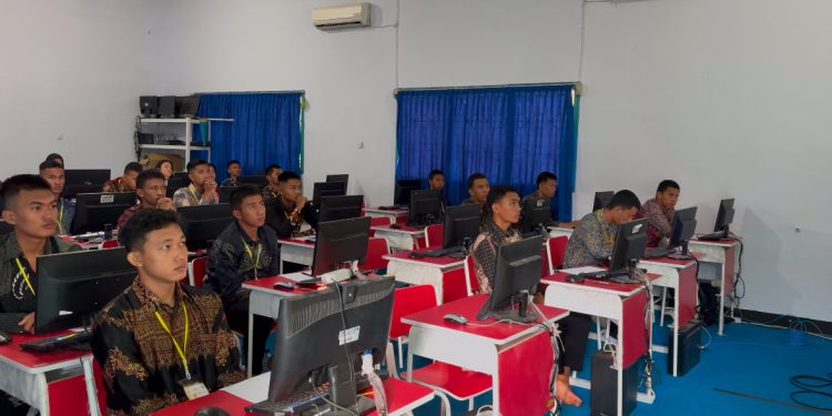 Polda Bengkulu Gelar Tes CAT Psikologi Penerimaan Bintara Polri TA 2025