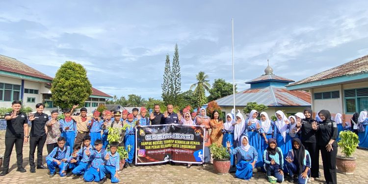 Sosialiasi Penanggulangan Radikalisme dan intoleransi di SMP Negeri 6 Kota Bengkulu