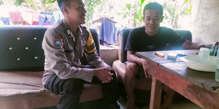 BHABINKAMTIBMAS POLRES BENGKULU TENGAH SAMBANG DESA BINAAN, PERERAT SILATURAHMI DAN CIPTAKAN KAMTIBMAS KONDUSIF