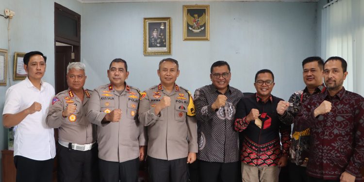 Kapolda Bengkulu Menerima Audiensi Dengan Bawaslu Provinsi Bengkulu
