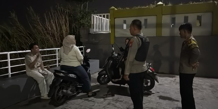Patroli Teluk 01 Polsek Teluk Segara Sasar Lokasi Rawan, Cegah 3C dan Balap Liar