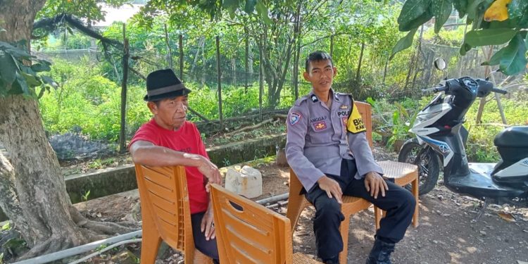 BHABINKAMTIBMAS POLRES BENGKULU TENGAH SAMBANG DESA BINAAN, PERERAT SILATURAHMI DAN CIPTAKAN KAMTIBMAS KONDUSIF
