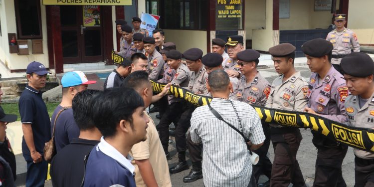 Polres Kepahiang Gelar Simulasi Pengamanan Mako, Asah Kesiapsiagaan Personel Hadapi Ancaman Gangguan Kamtibmas