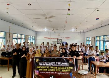 Cegah Kenakalan Remaja, Bidhumas Polda Bengkulu Sosialisasi “Stop Kenakalan Remaja” di SMP Negeri 20 Kota Bengkulu