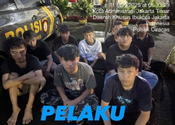 Patroli Perintis Presisi Amankan Kelompok Pemuda yang Diduga Hendak Tawuran di Jakarta Timur