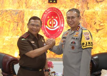 Perkuat Sinergitas dalam Penegakan Hukum, Kapolda Bengkulu Silaturahmi Kajati Bengkulu