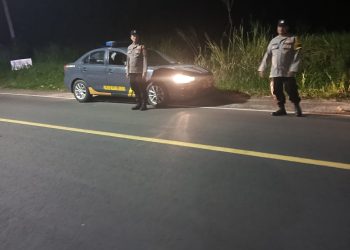 Polsek Selupu Rejang Polres Rejang Lebong Polda Bengkulu Laksanakan Patroli Rutin Cegah Tindak Pidana 3C