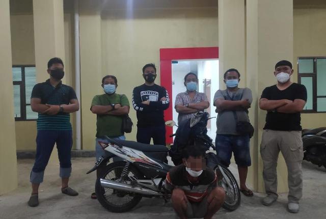 Warga Teluk Segara Ditangkap Polisi Lantaran Gelapkan Sepeda Motor