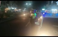 Patroli Blue Light, Satlantas Polres RL Cegah Aksi Kriminalitas Malam Hari