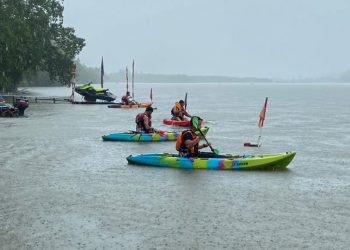 Detasemen Gegana Bengkulu Asah Kemampuan SAR Air melalui Latihan Kano