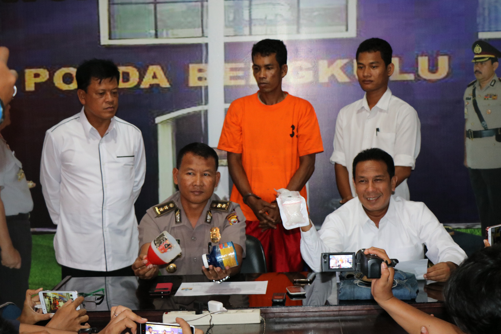 Simpan Sabu Dalam Botol, Bandar Asal Aceh Ditangkap Polda Bengkulu