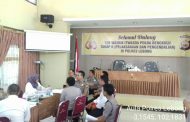 Polres Lebong Menerima Kunjungan Tim Wasrik Tahap II Itwasda Polda Bengkulu Tahun 2017