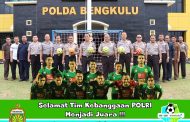 Jadi Juara Liga 1, Kapolda Bengkulu Berikan Ucapan Selamat Kepada Bhayangkara FC