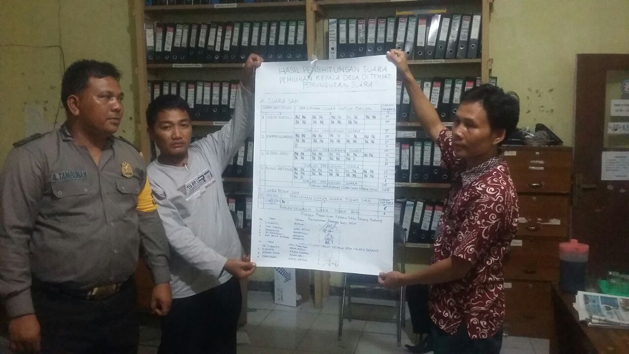 Pilkades Talang Padang Kabupaten Kaur Berlangsung Aman