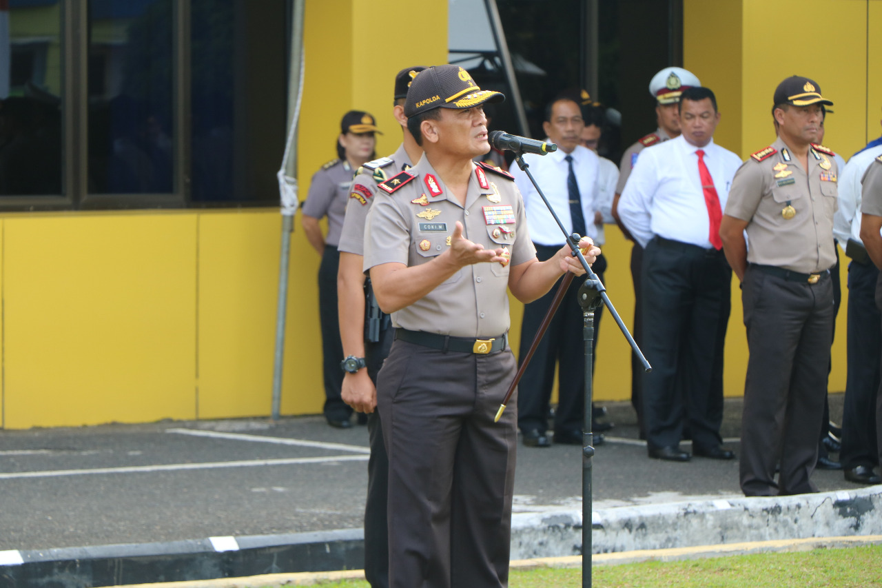 Pilwakot 2018 Bengkulu; Kapolda Bengkulu Larang Anggota Terlibat Politik Praktis