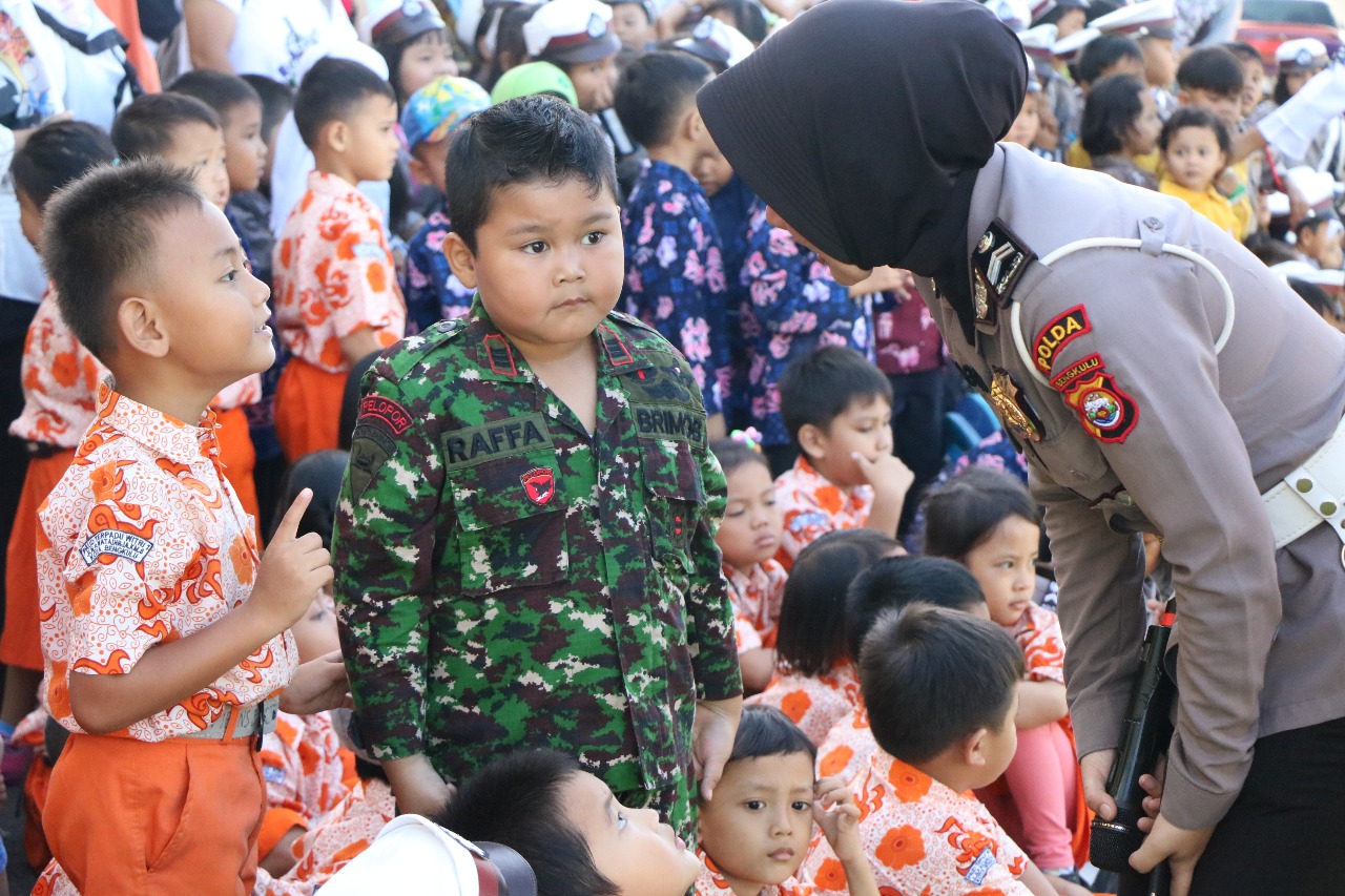 Ramai Tawa dan Suara Anak-anak di Polda Bengkulu