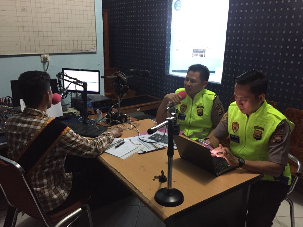 Penerimaan Polri, Biro SDM Polda Bengkulu Siaran di Radio