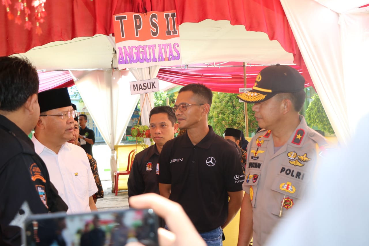 Bersama FKPD, Kapolda Bengkulu Cek Langsung TPS