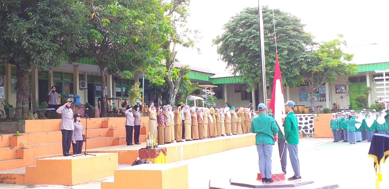 Peringati Hari Kartini, Polwan Polda Bengkulu Goes To School