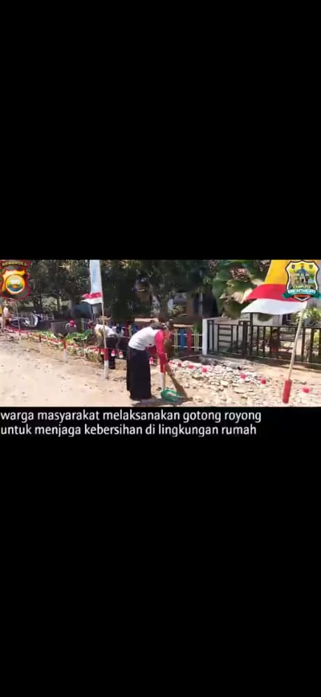 Dukung Ketahanan Pangan, Polsek Padang Jaya Bentuk Kampung Berseri