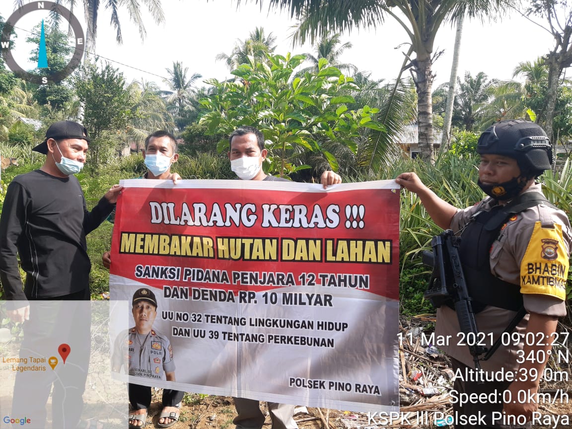 Cegah Karhutla, Polres Bengkulu Selatan Tingkatkan Patroli Dialogis
