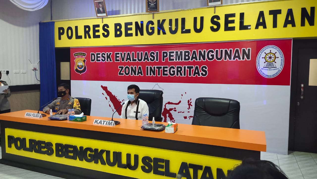 Kunjungi Polres BS, Bidkum Polda Bengkulu Gelar Sosialisasi