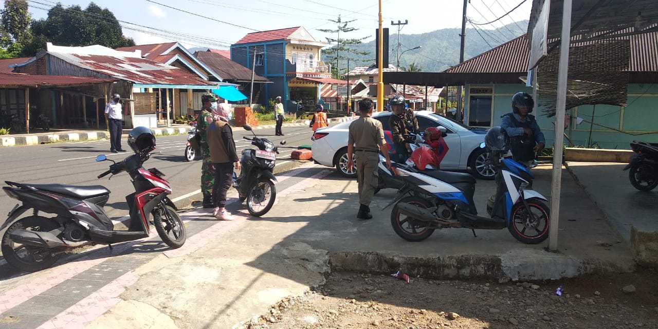 Operasi Yustisi, Satgas Kabupaten Lebong Tegur 77 Warga