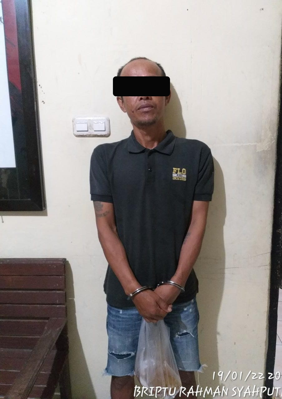 Simpan 2 Paket Sabu, Pria 40 Tahun Ditangkap Polisi