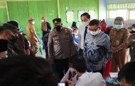 Tinjau Vaksinasi Anak, Kapolres Kepahiang Himbau Patuhi Prokes