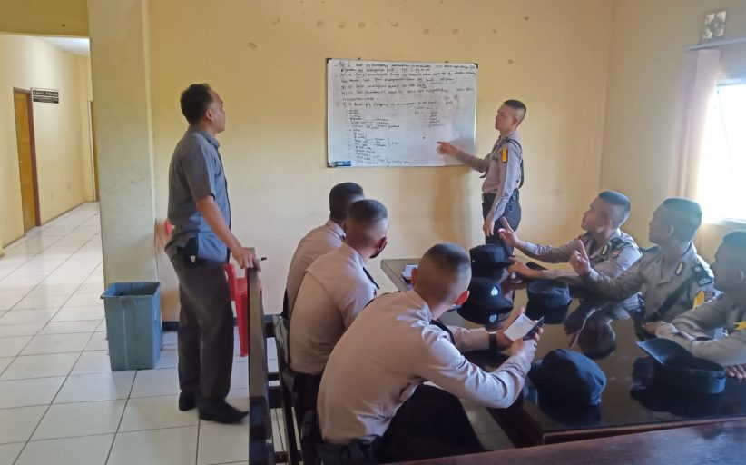 Serdik Bintara SPN Polda Bengkulu Ikuti Latja Fungsi Teknis Kepolisian