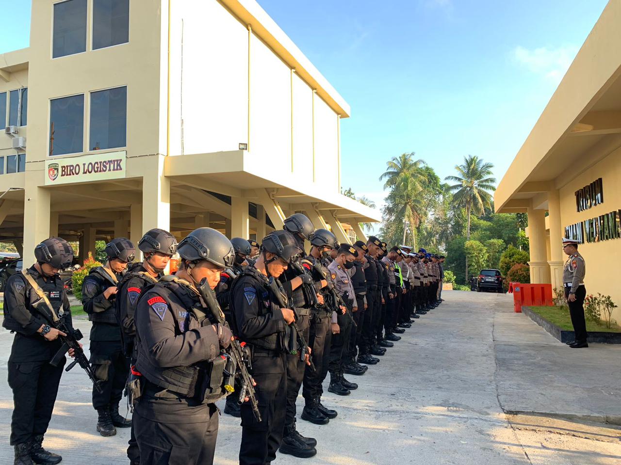 Polda Bengkulu Laksanakan Pengamanan VIP Menparekraf di Bumi Rafflesia