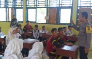 Sambang Sekolah, Bhabinkamtibmas Himbau Hindari Kenakalan Remaja Hingga Narkoba