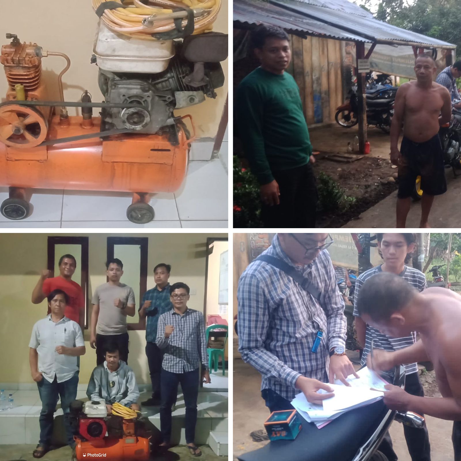 Gelapkan Kompresor Warga, Pemuda Pagar Dewa Diciduk Polsek Muara Bangkahulu