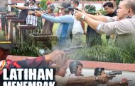 Polres Bengkulu Selatan Gelar Latihan Menembak Bersama Forkopimda dan Anggota