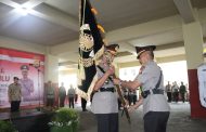 Farawell Parade, Irjen Pol. Agung Titipkan Prajurit Bhayangkara Kepada Kapolda Bengkulu Baru