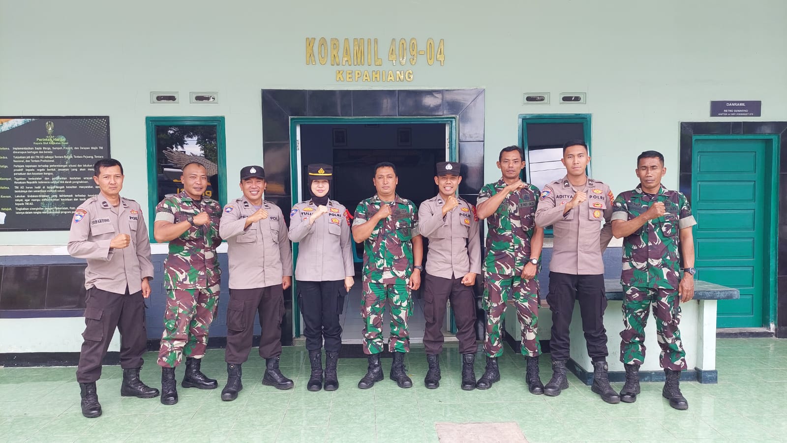 Tingkatkan Sinergitas TNI/Polri, Polres Kepahiang Gelar Kunjungan Silaturahmi
