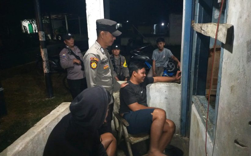 Cegah Aksi Kriminal, Sat Samapta Polres Kaur Polda Bengkulu Gelar Patroli Presisi