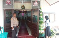 Personel Polsek Lebong Utara Laksanakan Pengamanan Ibadah di Gereja GKII
