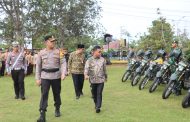 Kapolres Lebong Pimpin Apel Gelar Pasukan Ops Lilin Nala 2023