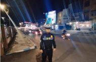Personil Sat Lantas Polresta Bengkulu Laksanakan Pam Turlalin Diseputaran Masjid Jamik Kota Bengkulu