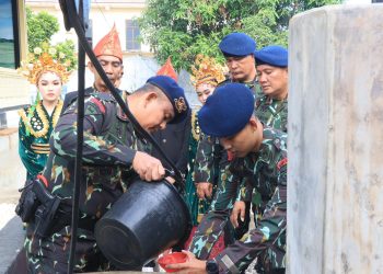 Polda Bengkulu Laksanakan Tradisi Pengambilan Air Suci Meriahkan Peringatan Hari Ulang Tahun Bhayangkara Ke-78