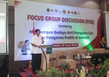 Cegah Pungli di Sekolah-Sekolah, UPP Saber Pungli Provinsi Bengkulu Gelar FGD
