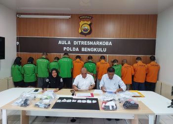 Polda Bengkulu Berhasil Menangkap 2 Pelaku Penyalahgunaan Narkotika Jenis Sabu
