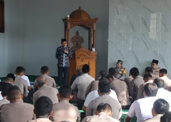 Hikmah Ibadah Qurban, Polda Bengkulu Gelar Binrohtal untuk Pencerahan Bersama