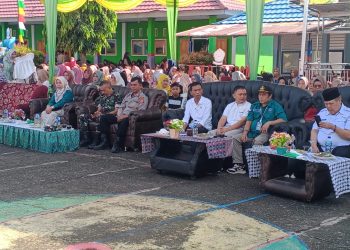 Kanit Binmas Polsek Lebong Selatan Hadiri Pelepasan Pelajar SMPN 06 Lebong